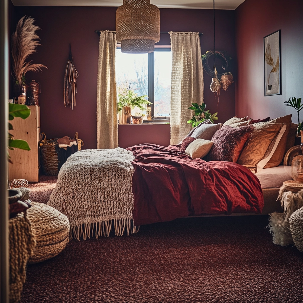 brown carpet bedroom 7