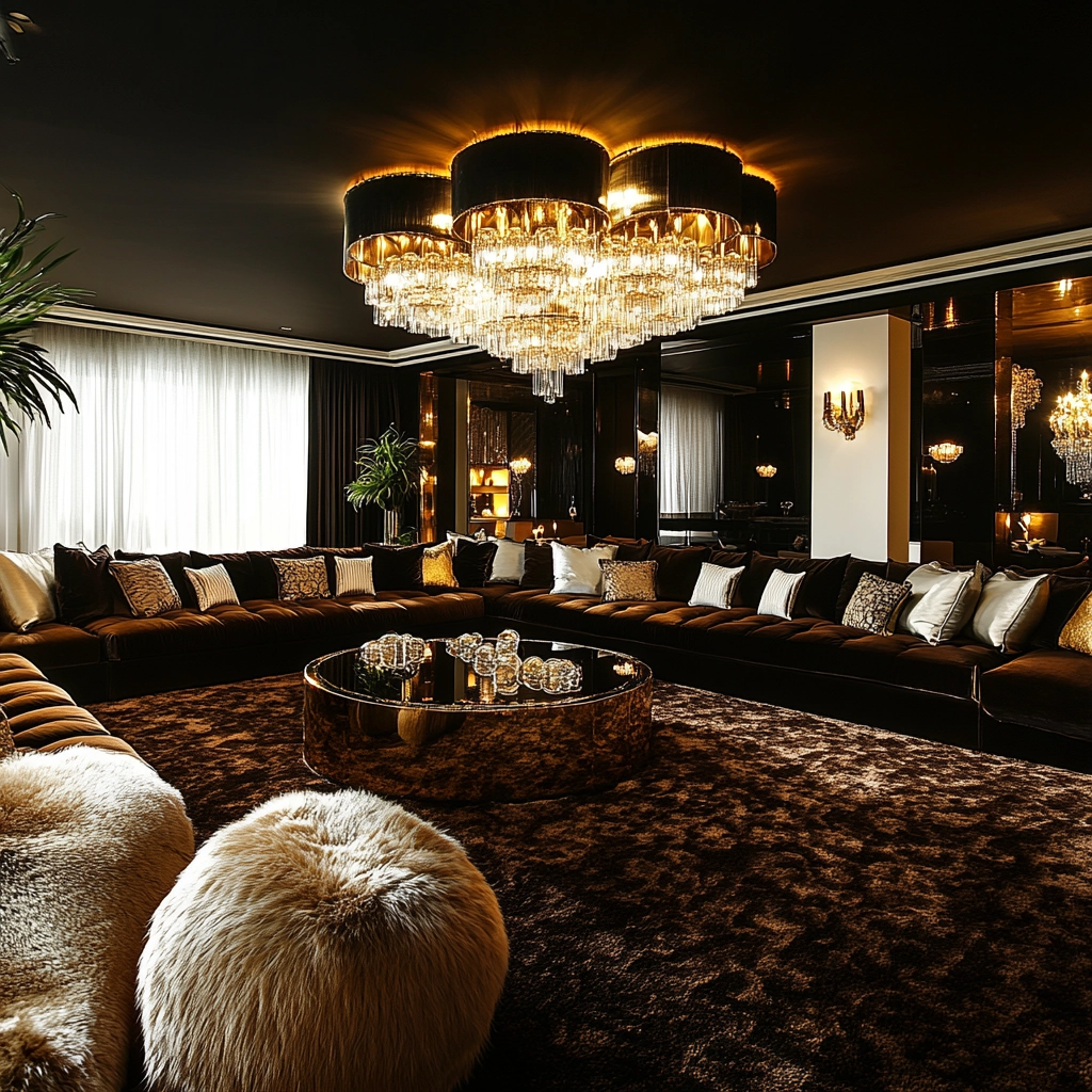 brown carpet living room 27