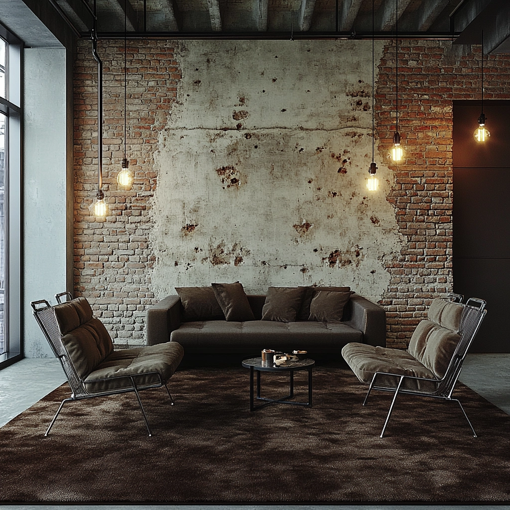 brown carpet living room 35