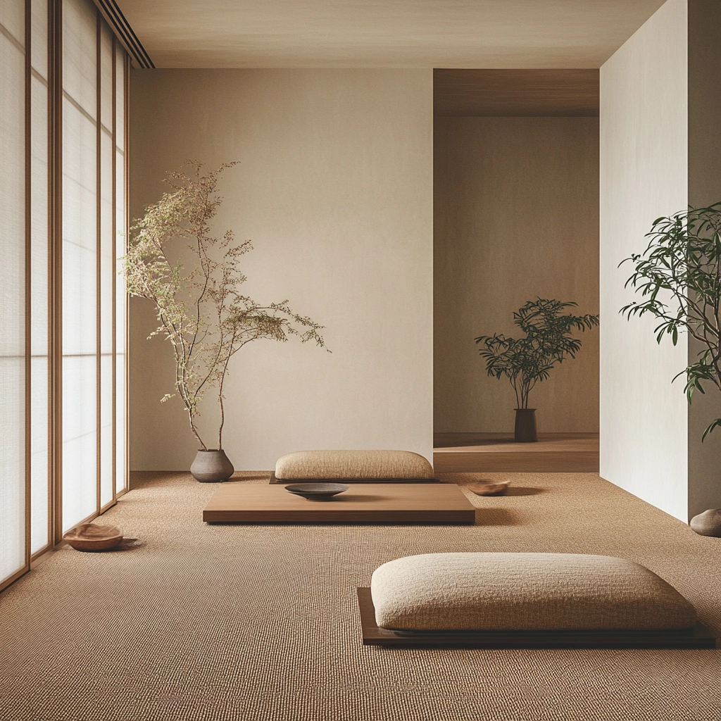 brown carpet living room 39