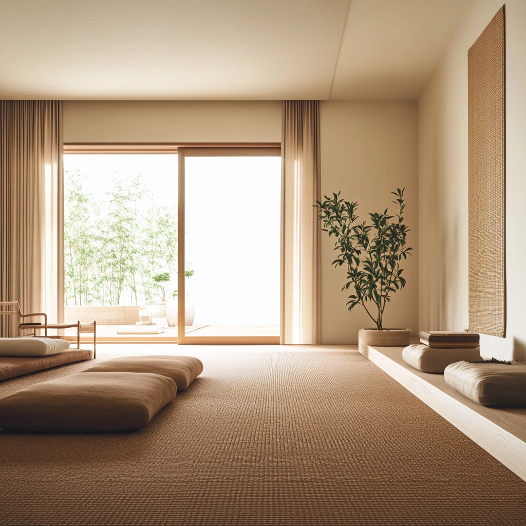 brown carpet living room 40