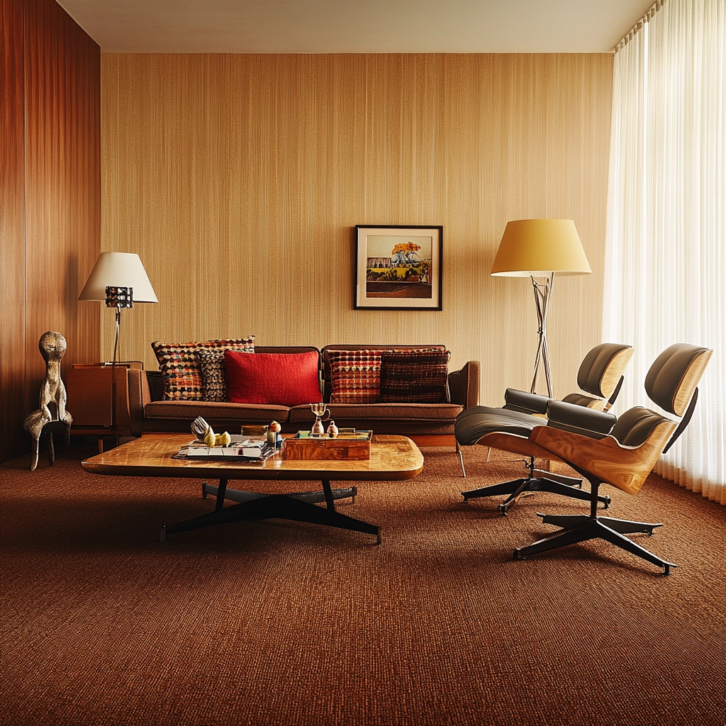 brown carpet living room 52