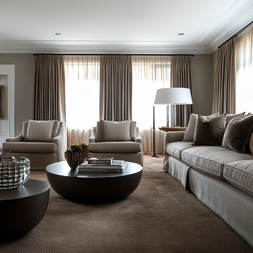 brown carpet living room 58
