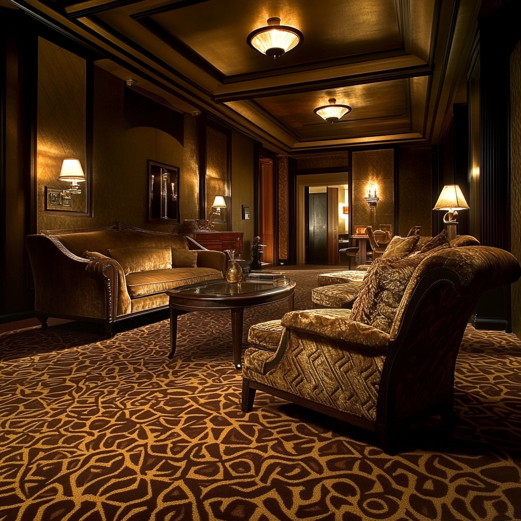 brown carpet living room 68