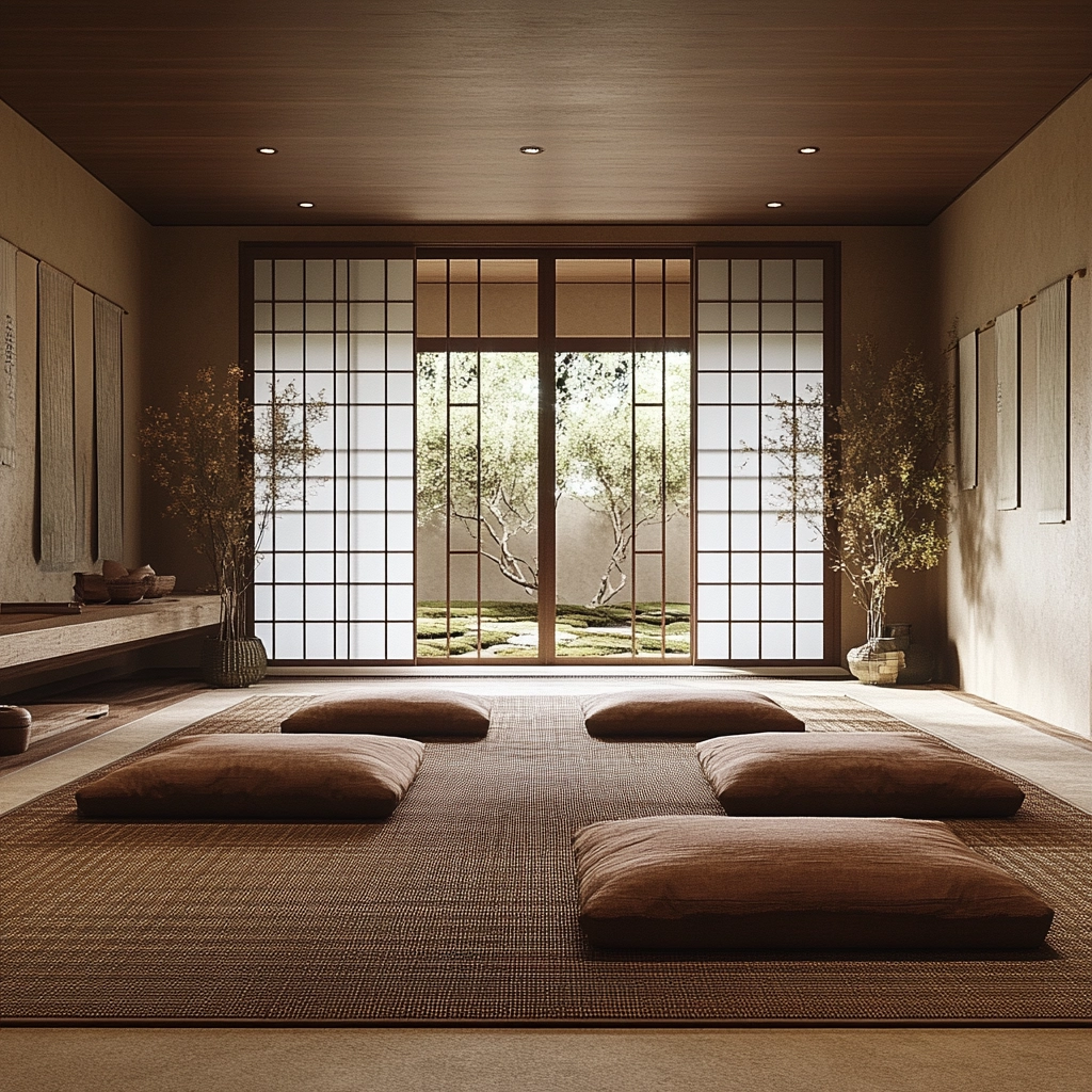 brown carpet living room 74