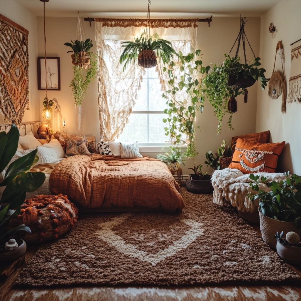 brown rug bedroom 10