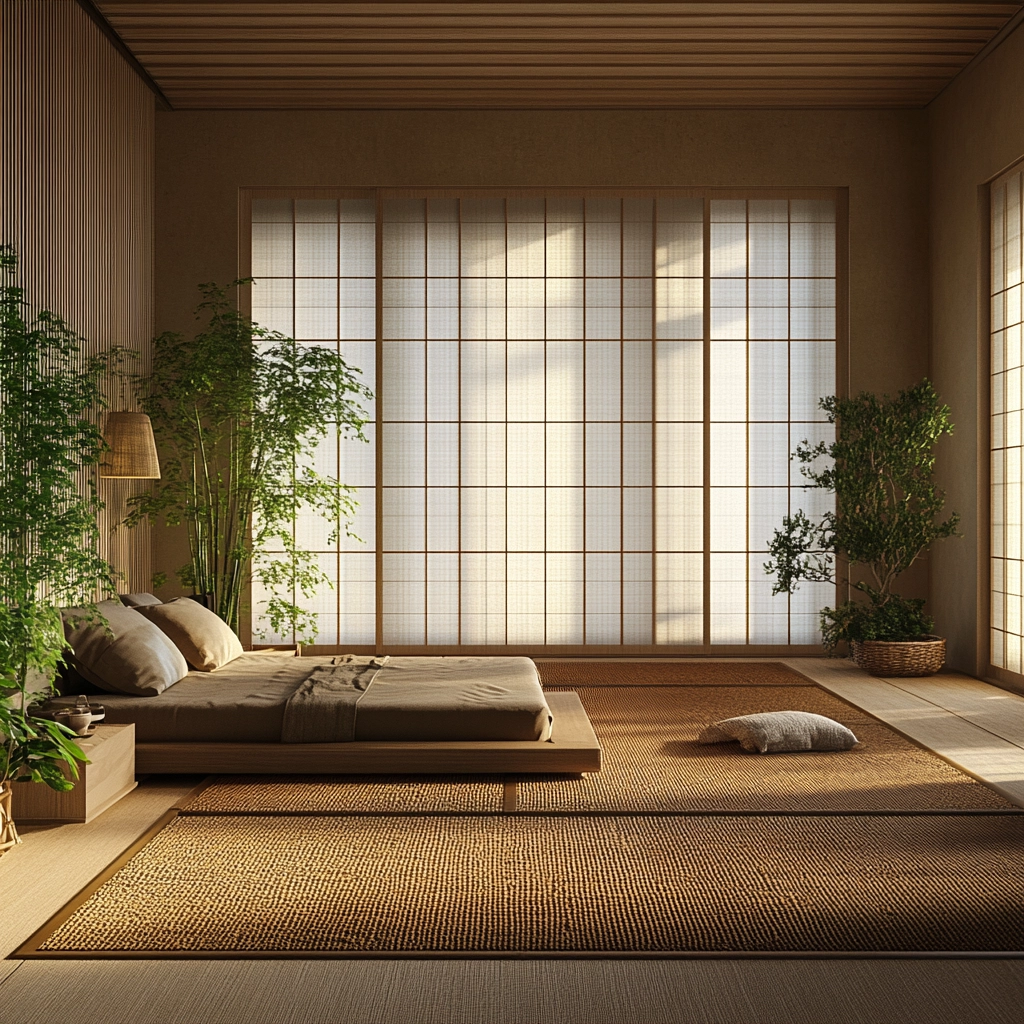 brown rug bedroom 19