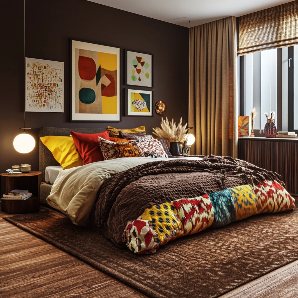 brown rug bedroom 37
