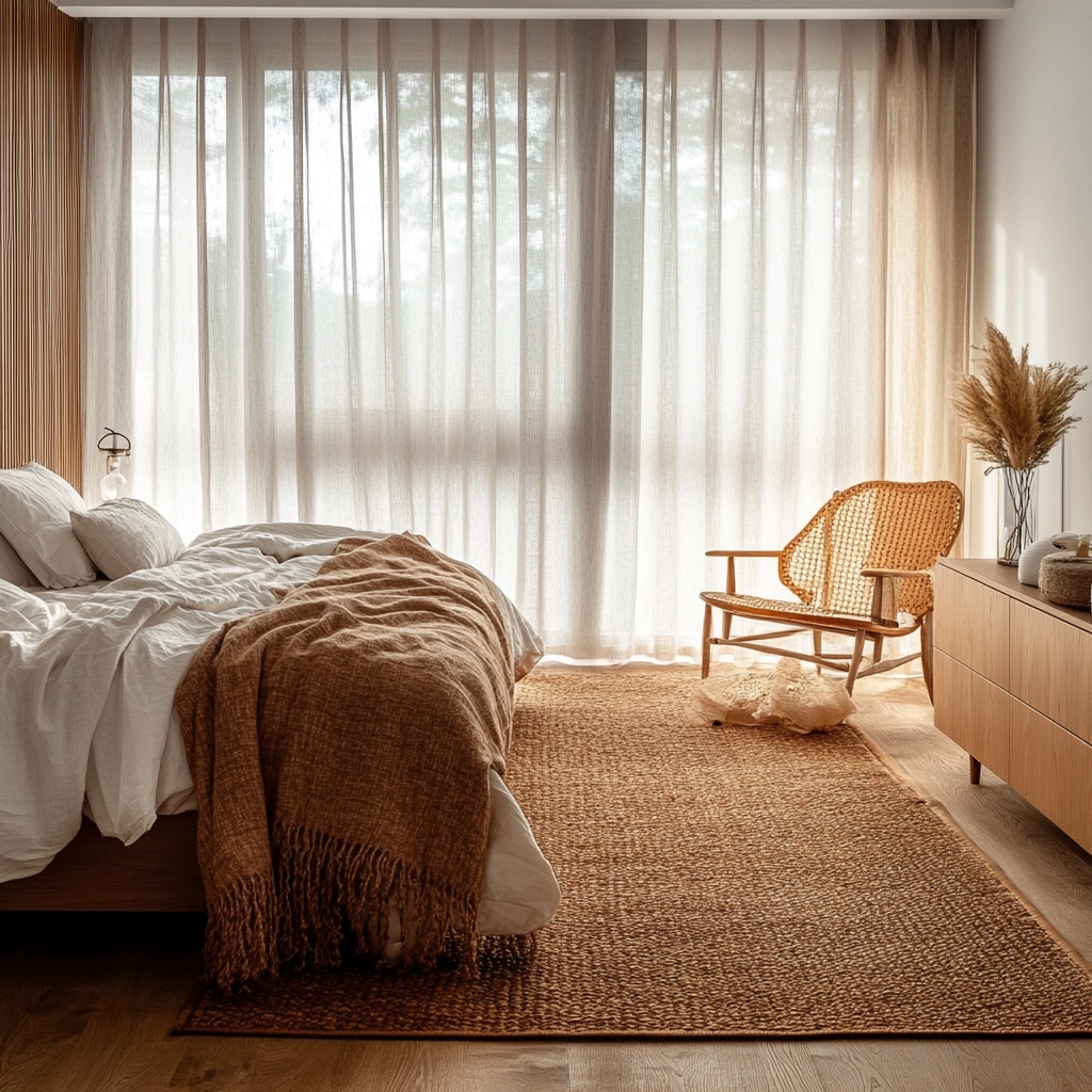 brown rug bedroom 4