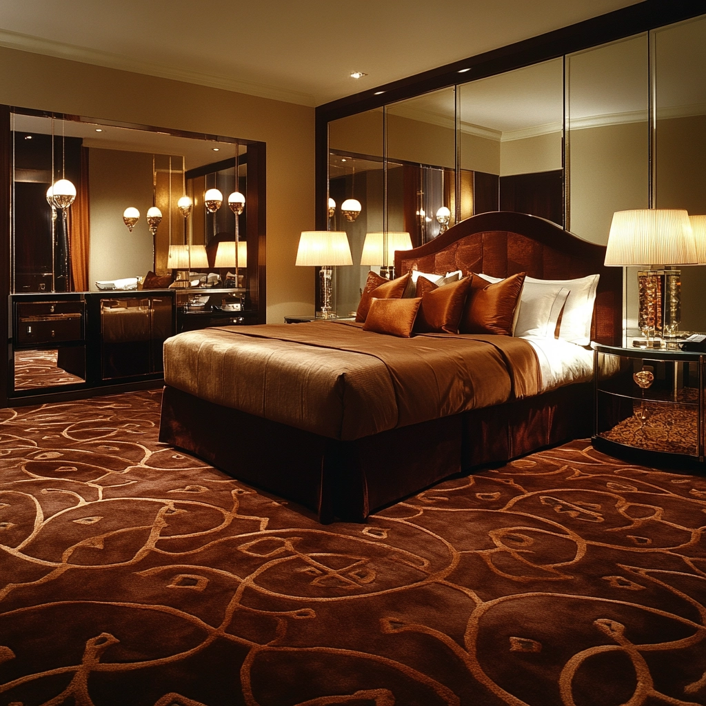 brown rug bedroom 47