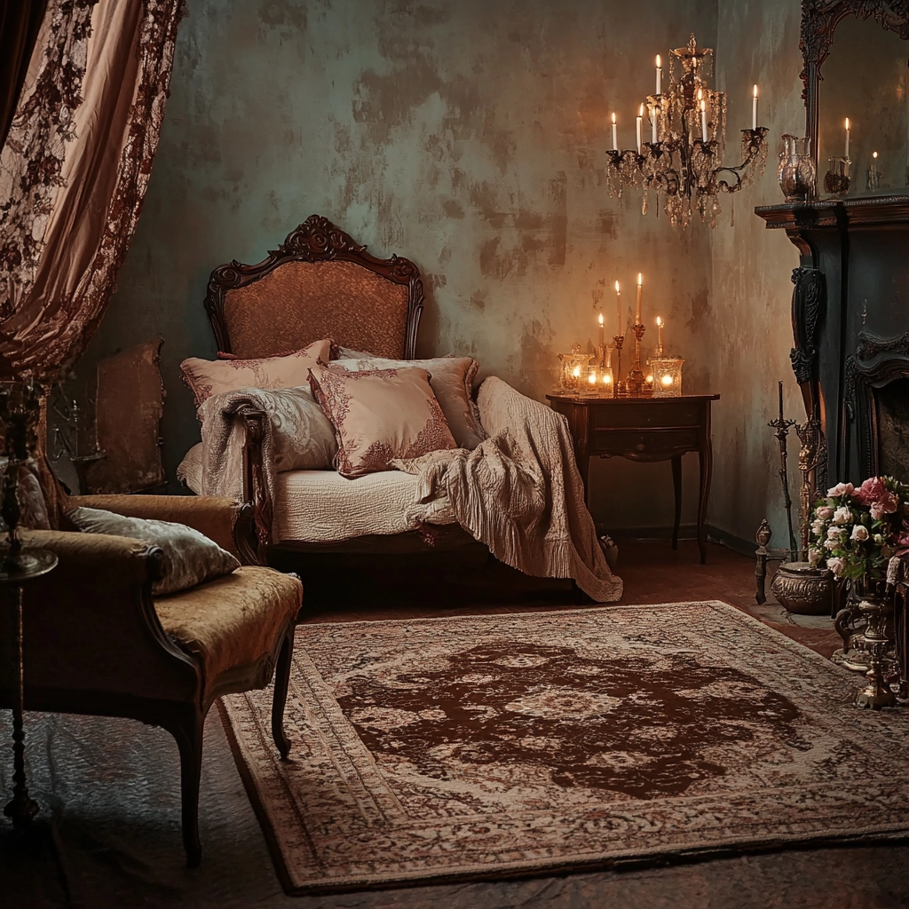 brown rug bedroom 54