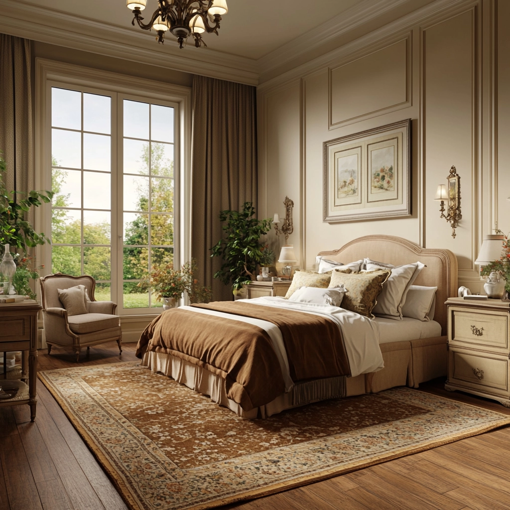 brown rug bedroom 57