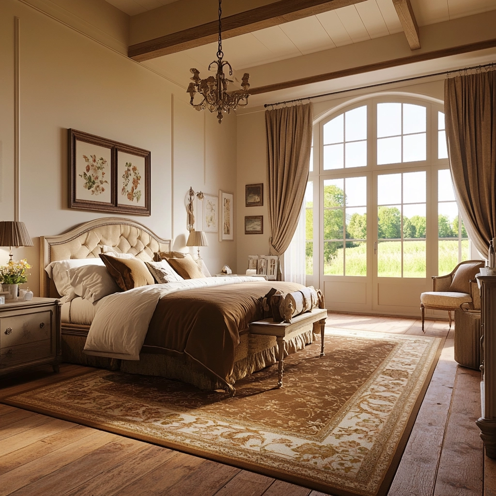 brown rug bedroom 58