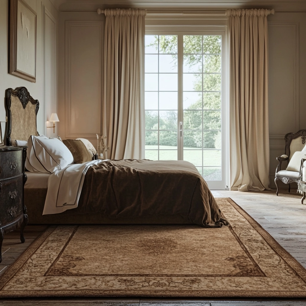 brown rug bedroom 60