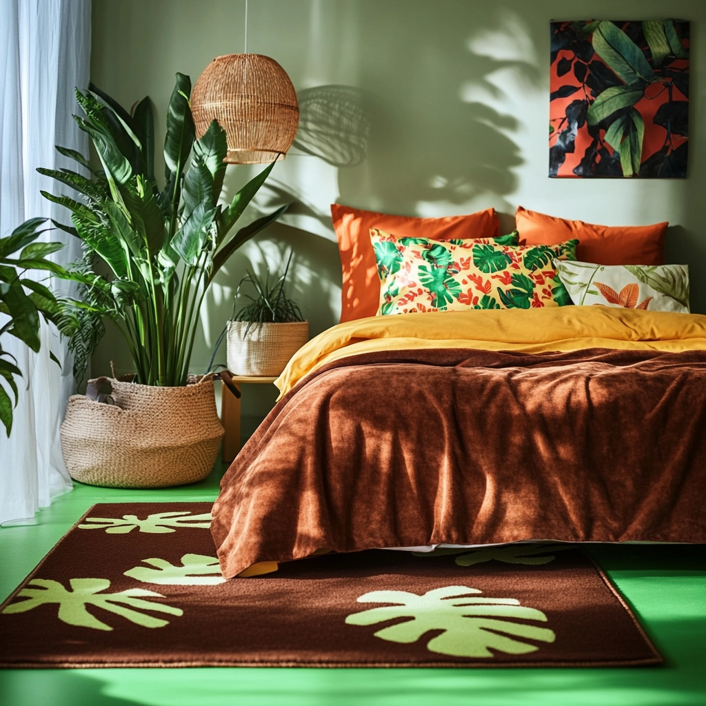 brown rug bedroom 62