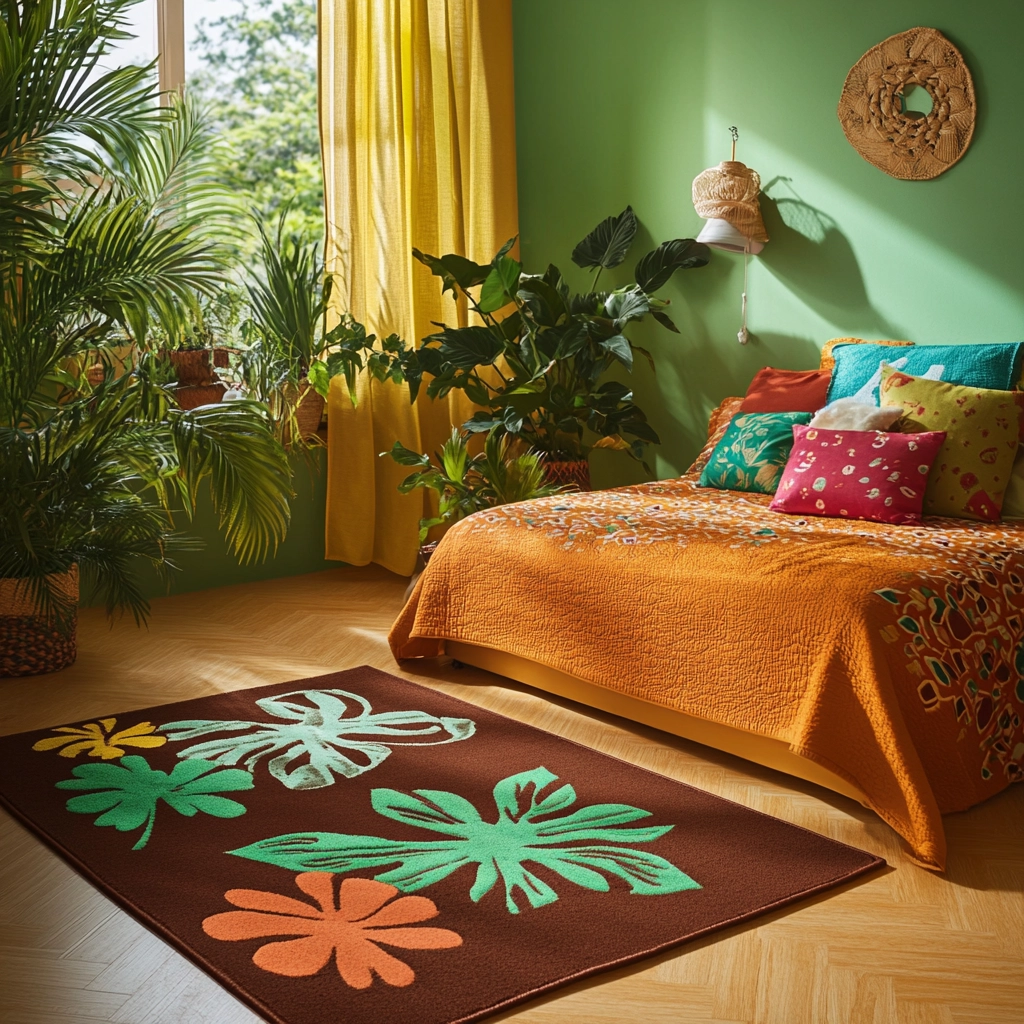 brown rug bedroom 64