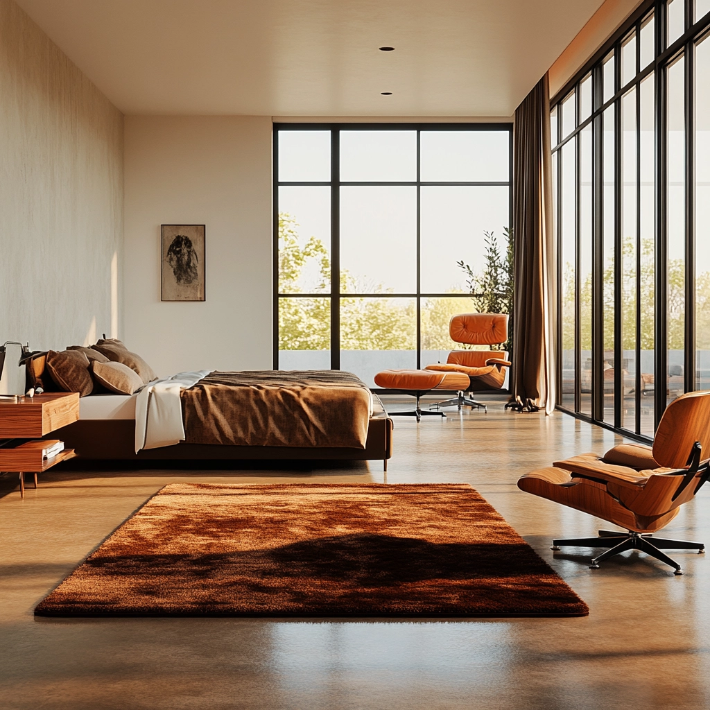 brown rug bedroom 65