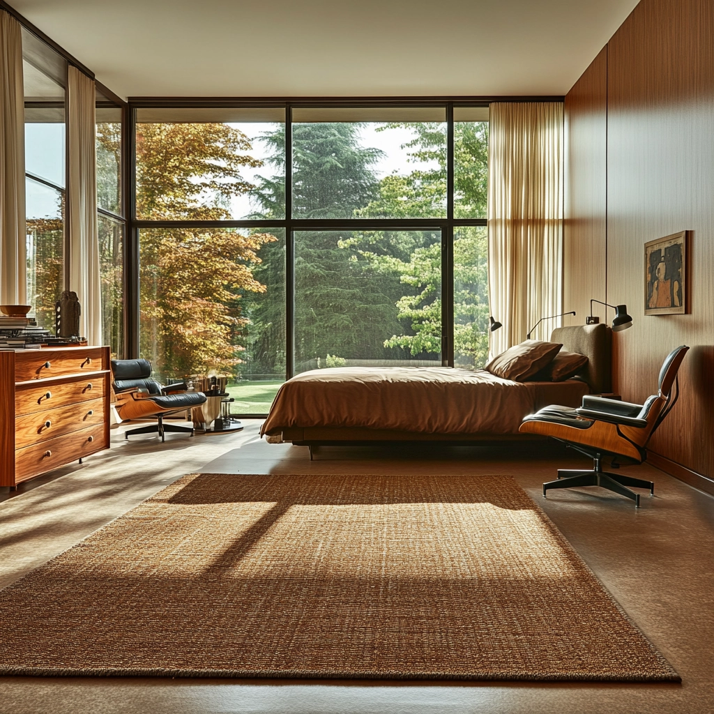 brown rug bedroom 68