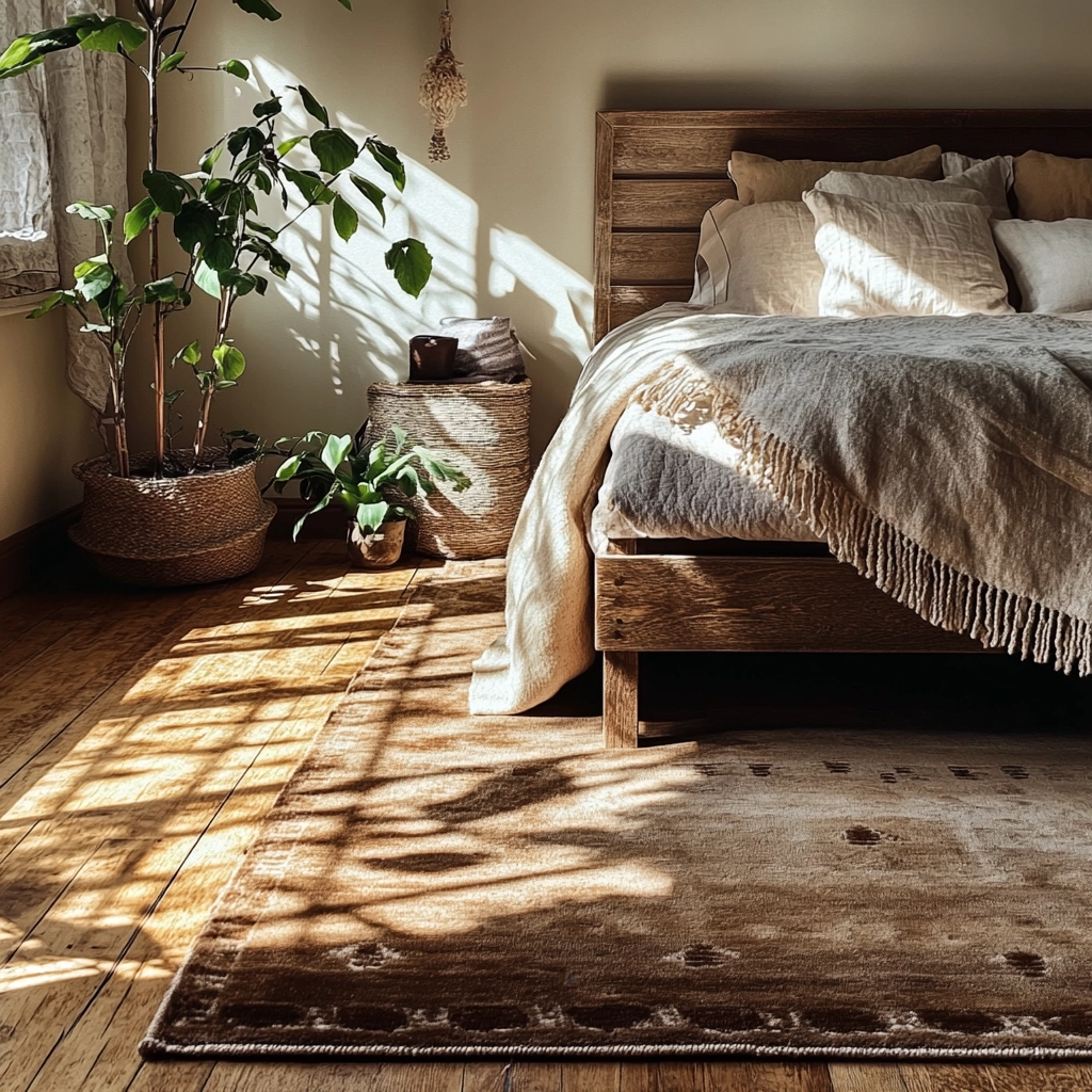 brown rug bedroom 8