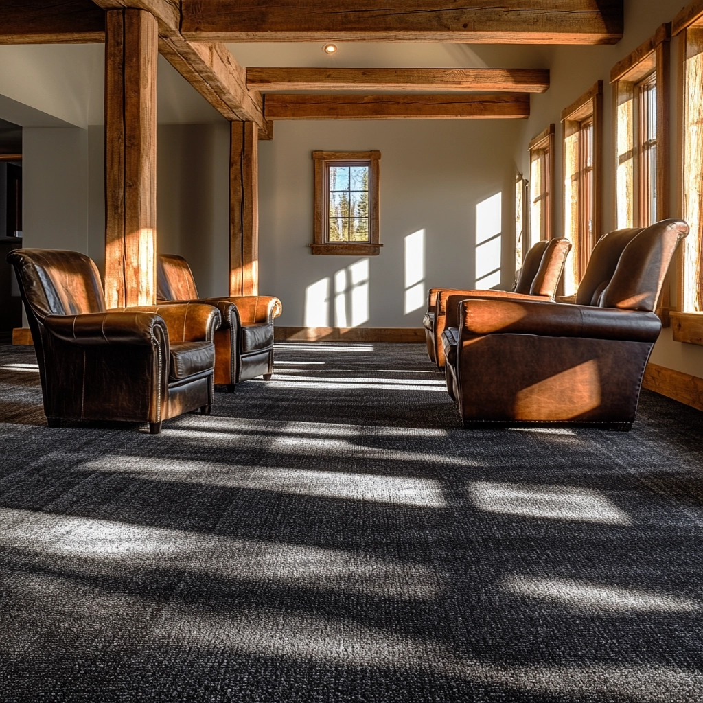 charcoal carpet living room 23