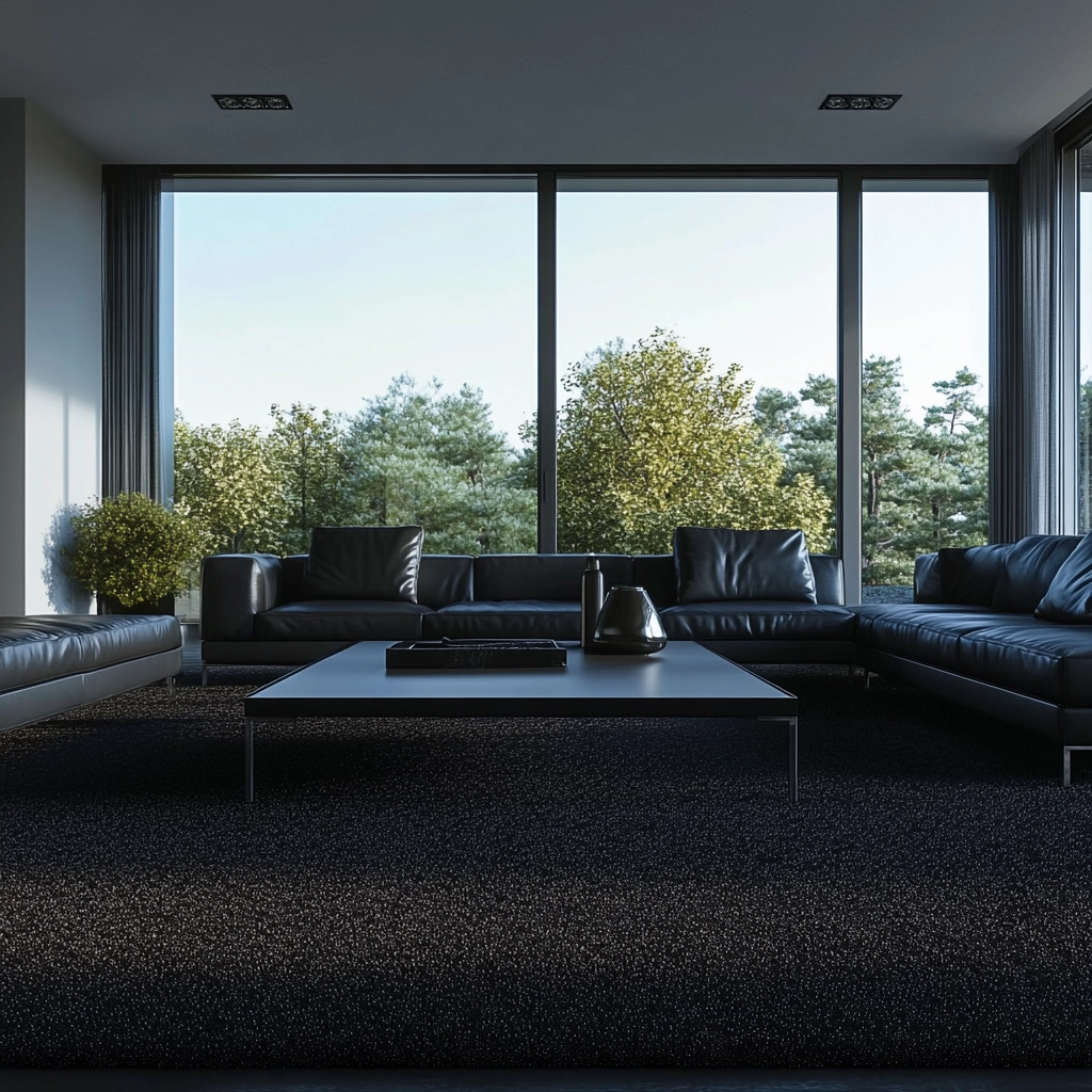 charcoal carpet living room 4
