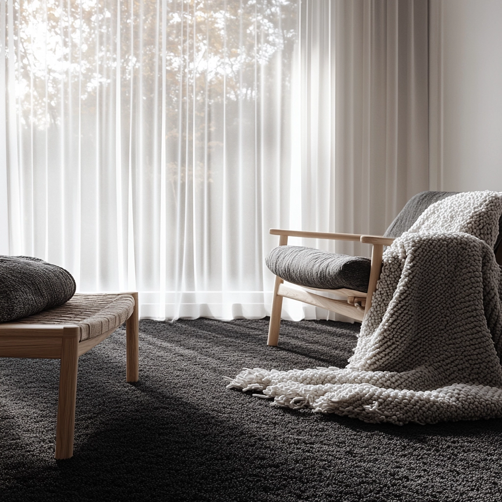 charcoal carpet living room 5