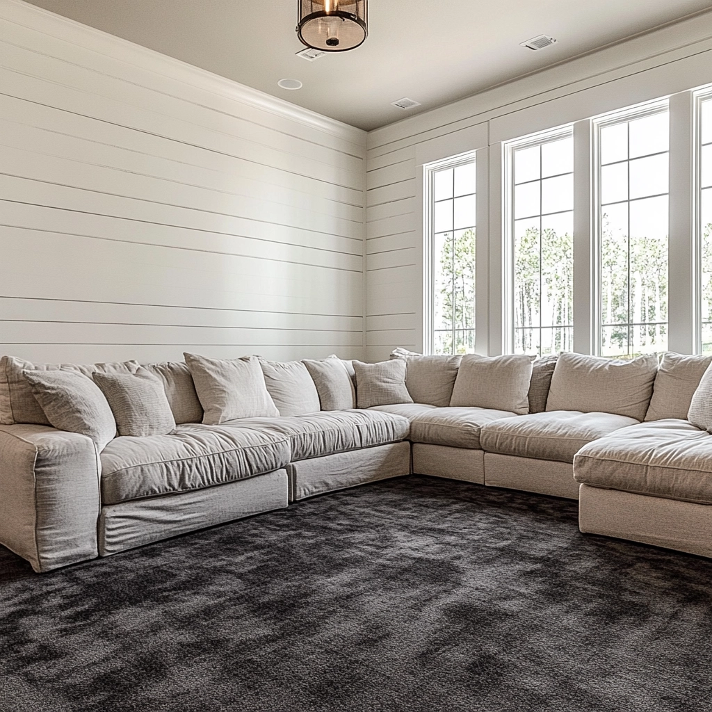 charcoal carpet living room 69