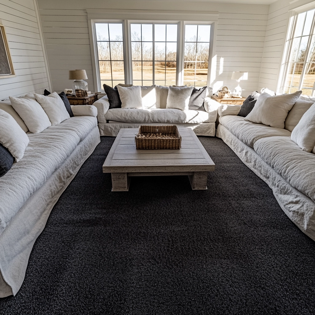 charcoal carpet living room 70
