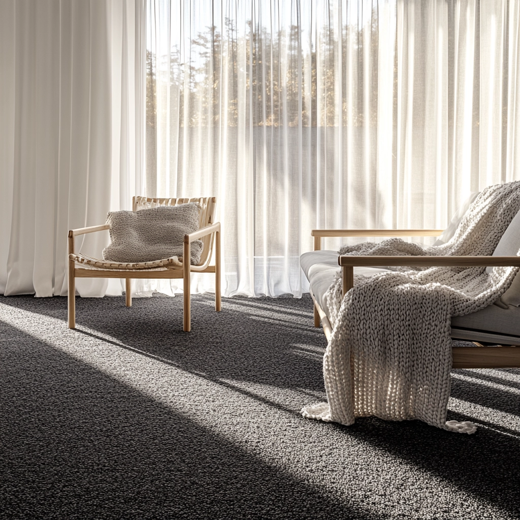 charcoal carpet living room 8