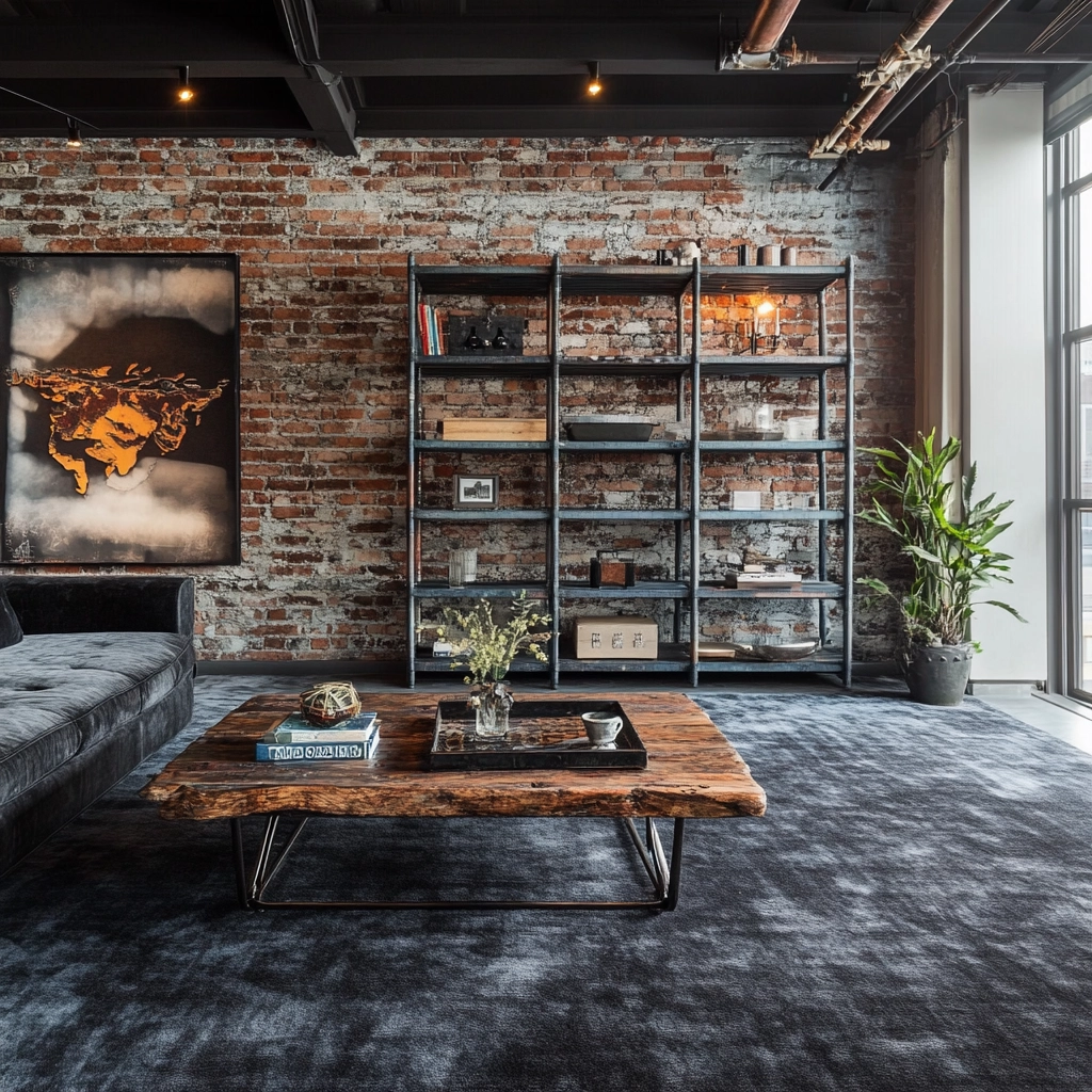 charcoal carpet living room 9