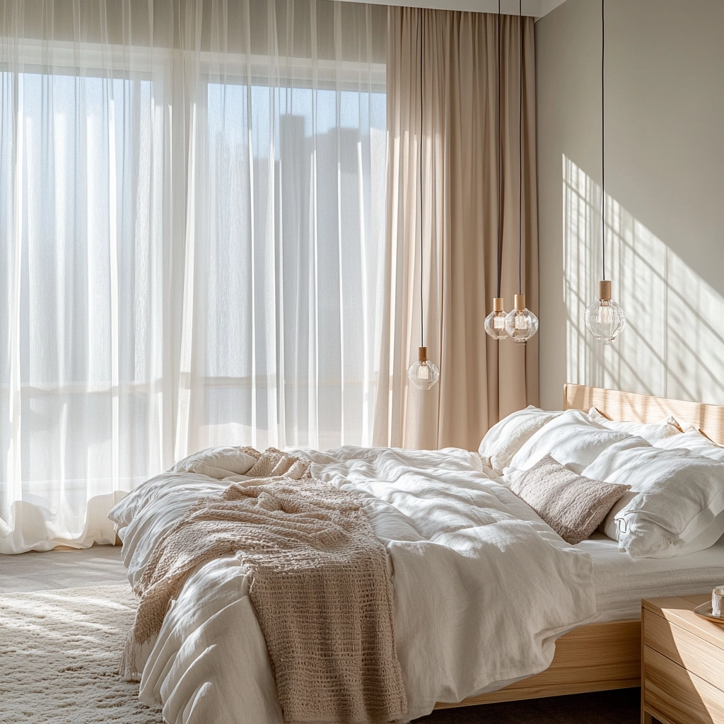 checkered rug bedroom 4