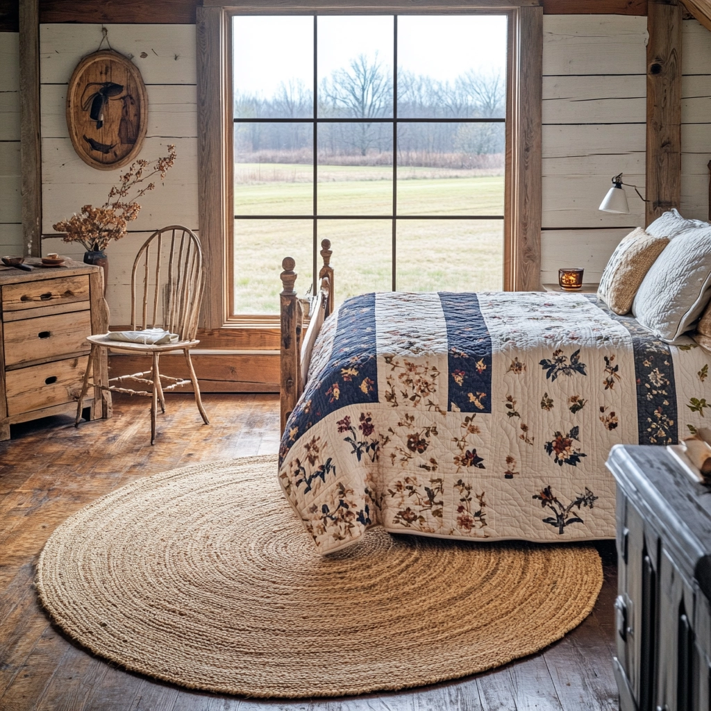 circle rug bedroom 20