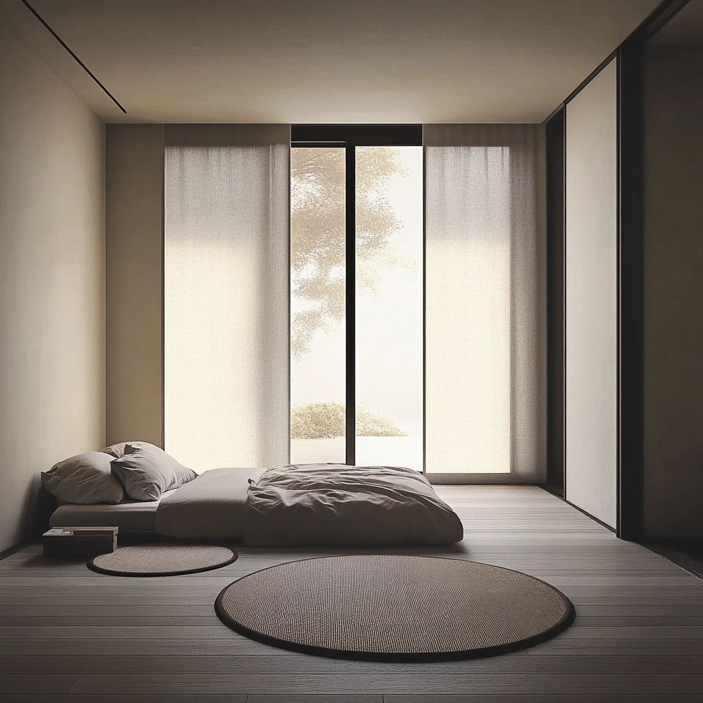 circle rug bedroom 22