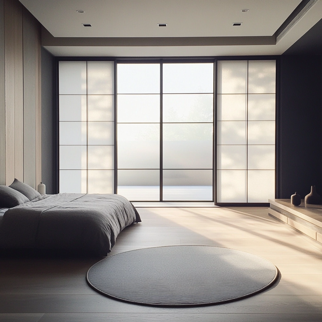 circle rug bedroom 24