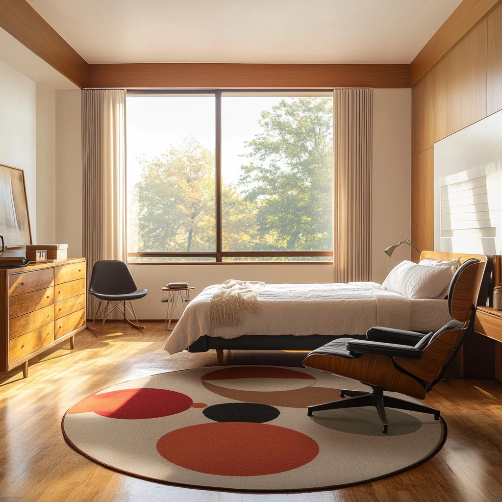 circle rug bedroom 35