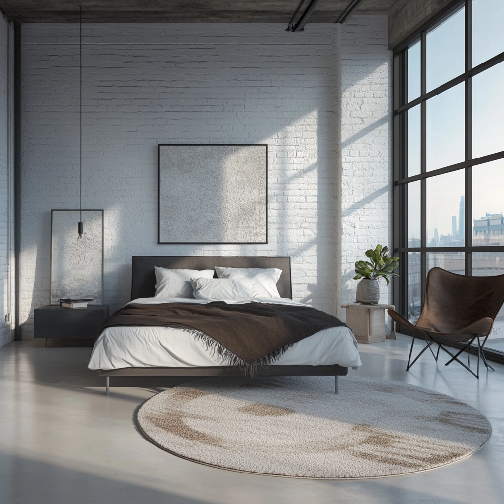 circle rug bedroom 55