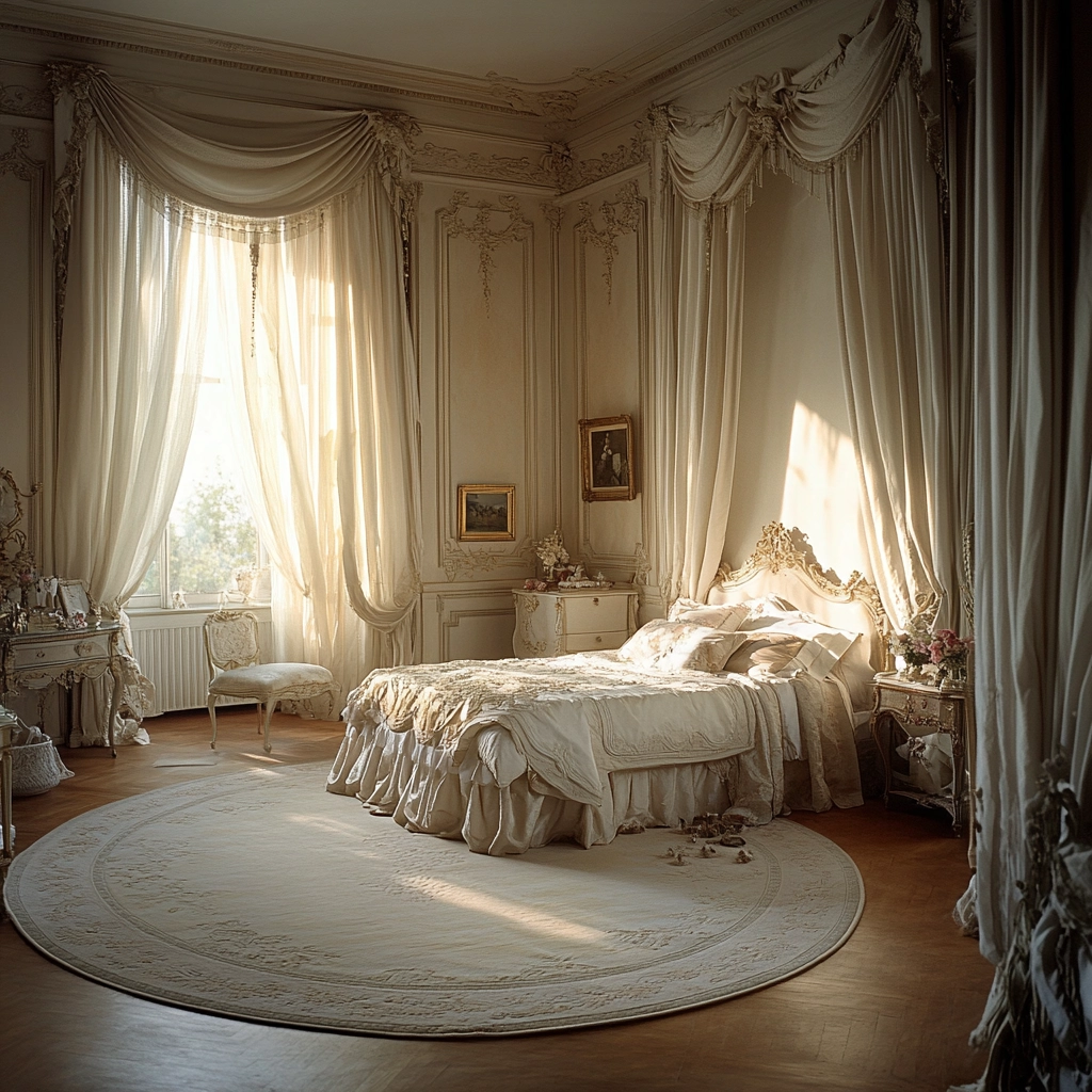 circle rug bedroom 58