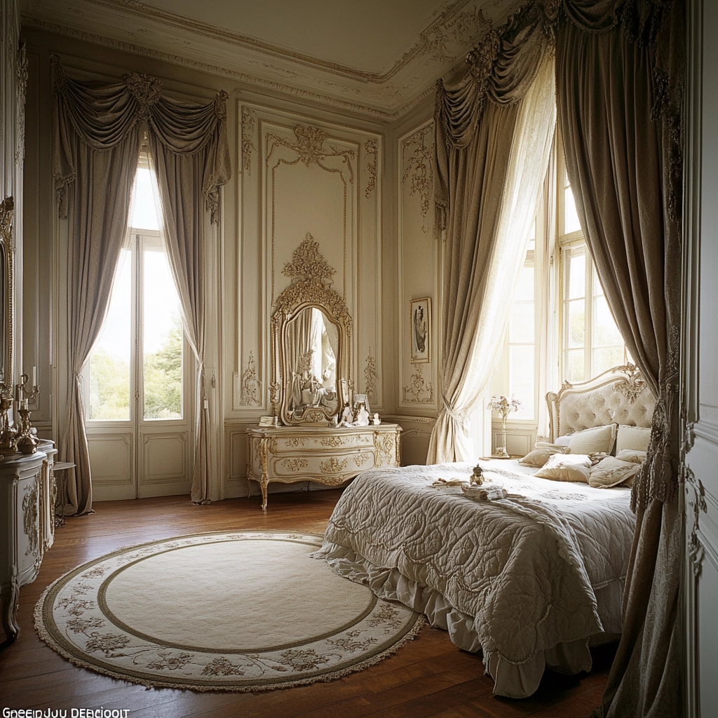 circle rug bedroom 59