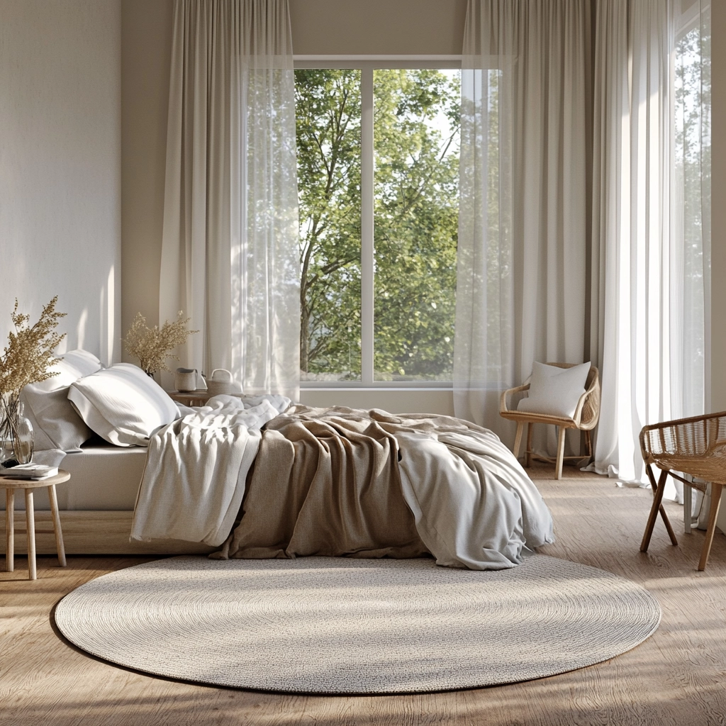 circle rug bedroom 66
