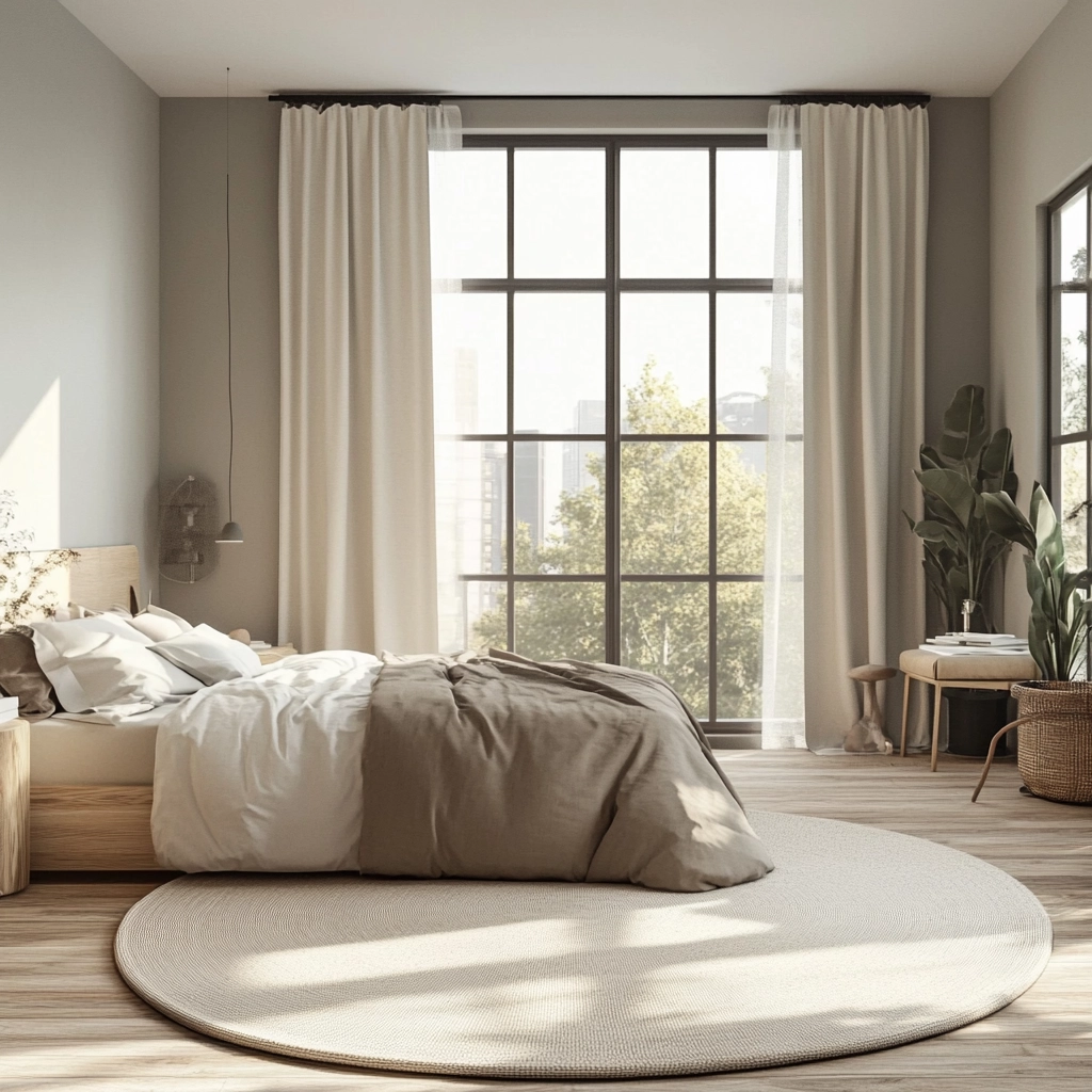 circle rug bedroom 67