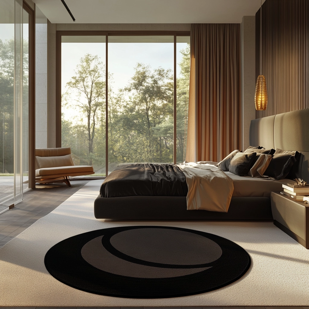 circle rug bedroom 73
