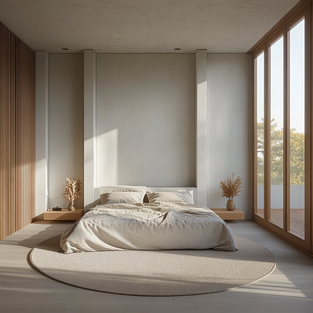 circle rug bedroom 77