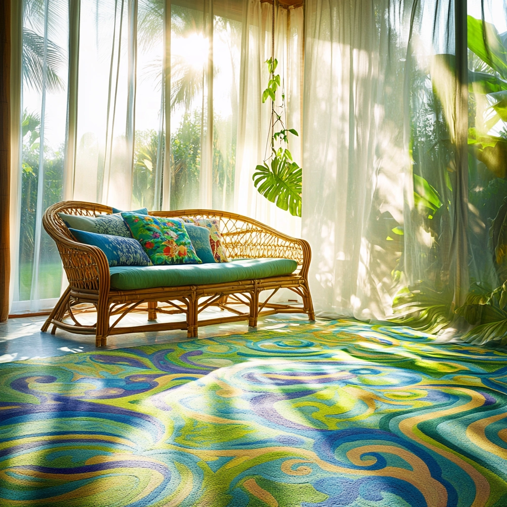 colorful rug bedroom 74