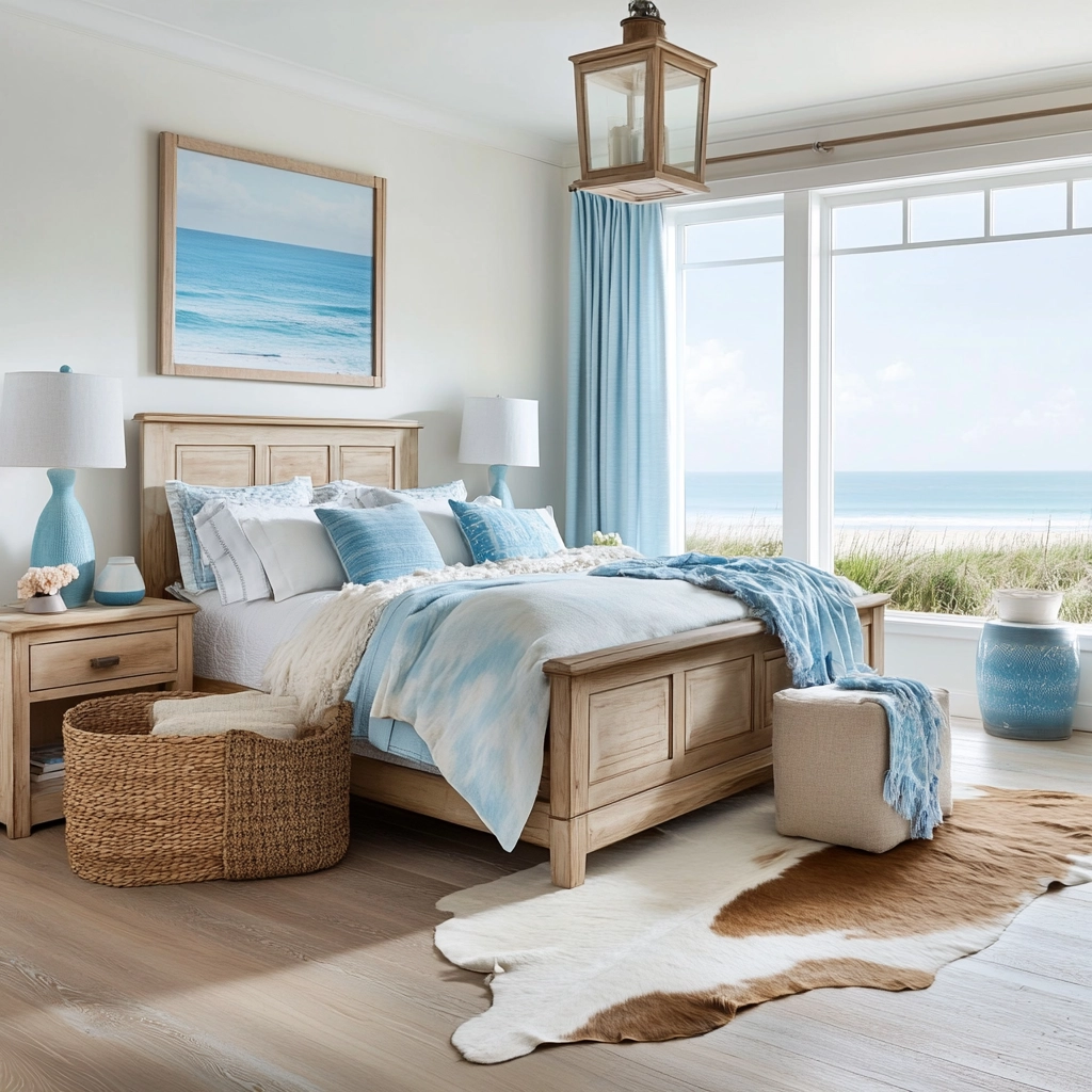 cow hide rug bedroom ideas 21