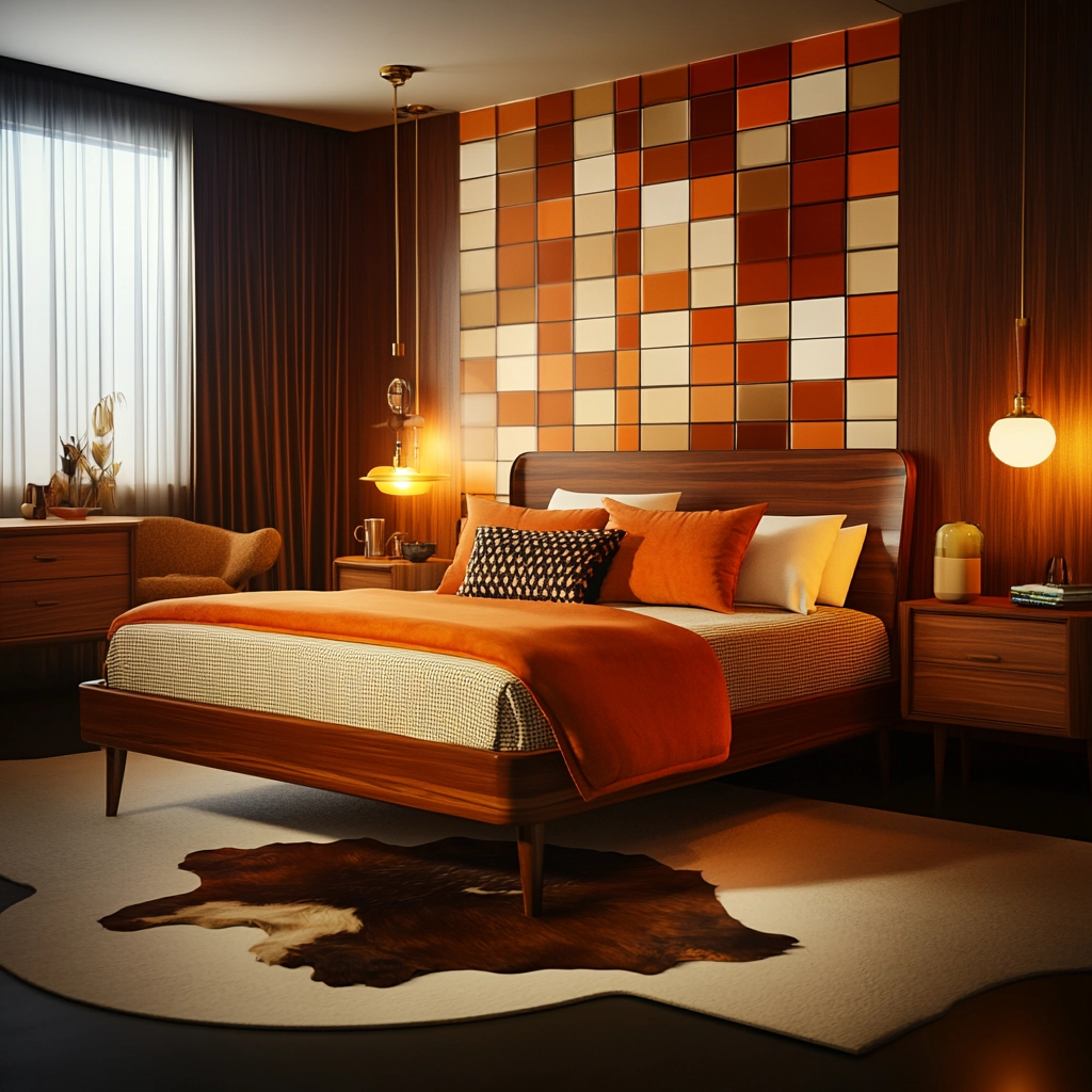 cow hide rug bedroom ideas 42