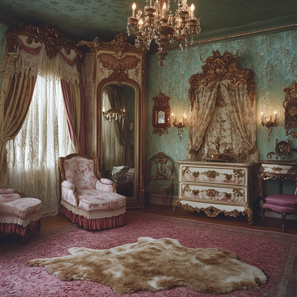 cow rug bedroom 28