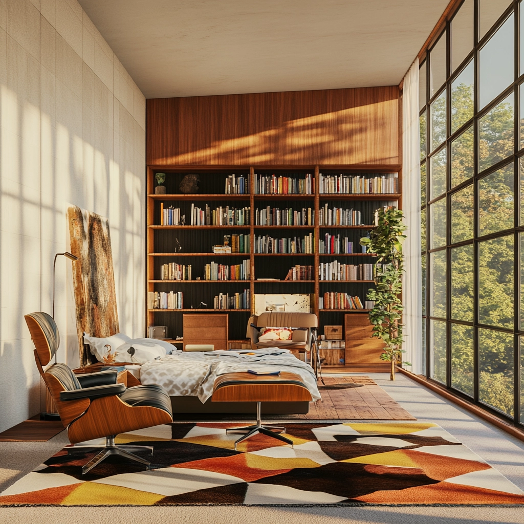 cow rug bedroom 32