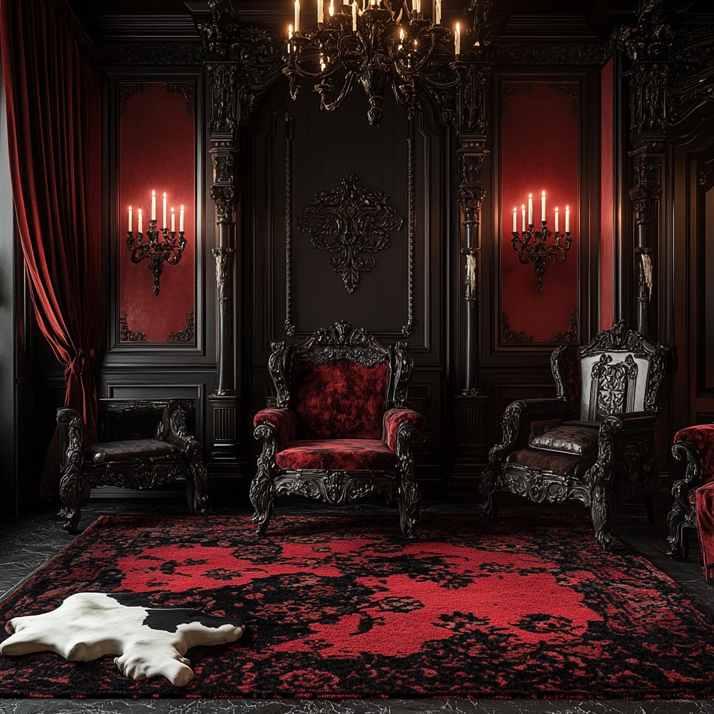 cow rug bedroom 42