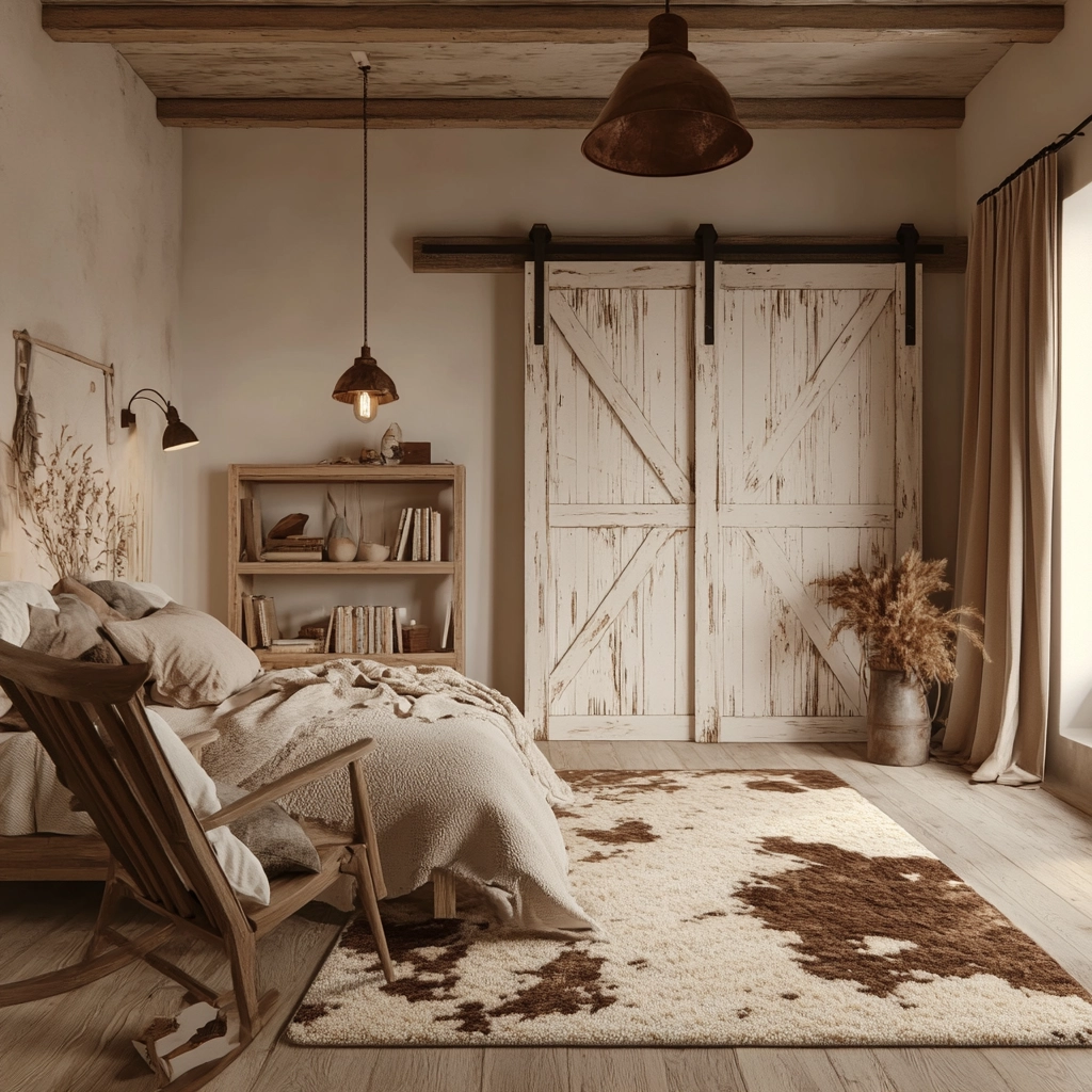 cow rug bedroom 52