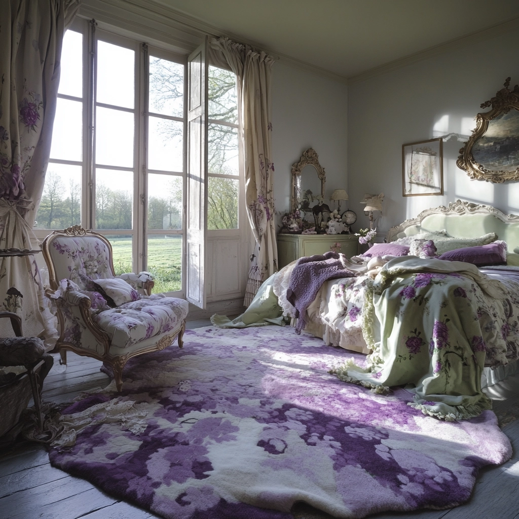 cow rug bedroom 55
